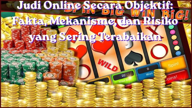 Judi Online Secara Objektif Fakta, Mekanisme, dan Risiko yang Sering Terabaikan