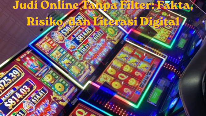Judi Online Tanpa Filter Fakta, Risiko, dan Literasi Digital